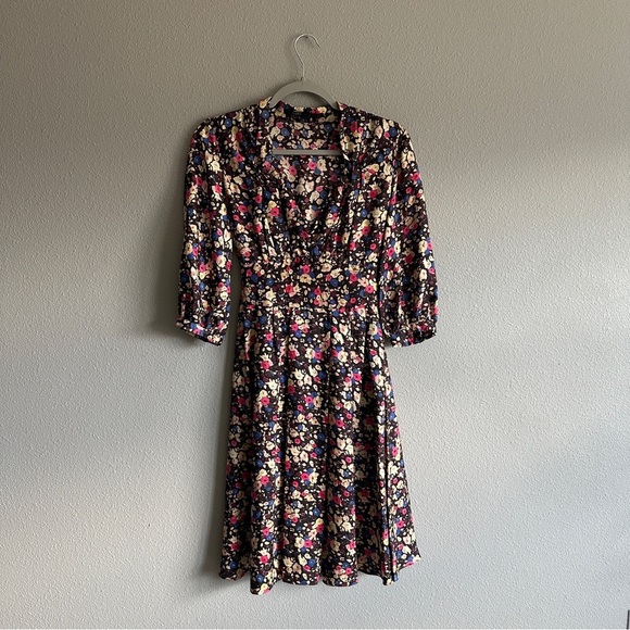 Marc Jacobs Dresses & Skirts - Marc Jacob’s Designer Floral Tie Waist Midi Dress 2